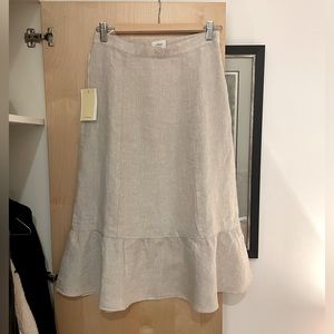Wilfred Chariot linen skirt
